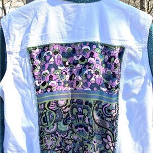 Upcycled women’s Jean jacket